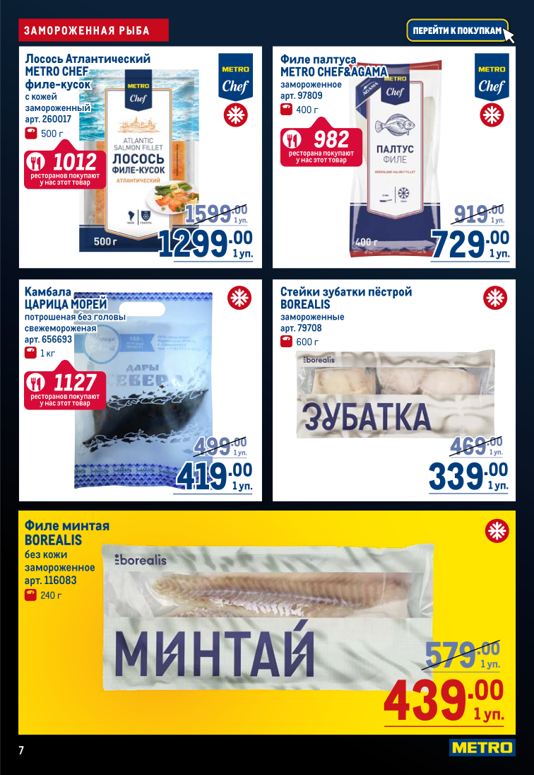 Акции Метро с 14 ноября